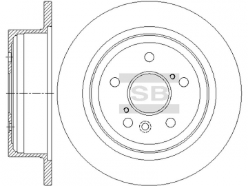 Brake Rotor SD4639 (Sangsin)