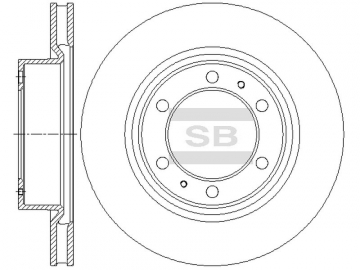 Brake Rotor SD4645 (Sangsin)