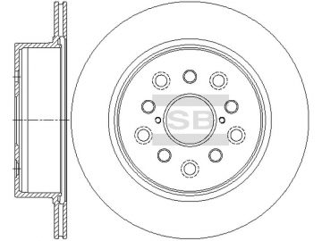 Brake Rotor SD4650 (Sangsin)