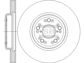 Brake Rotor SD4657 (Sangsin)
