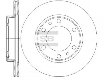 Brake Rotor SD4672 (Sangsin)
