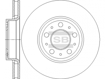 Brake Rotor SD4674 (Sangsin)