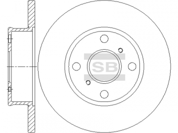 Brake Rotor SD4677 (Sangsin)