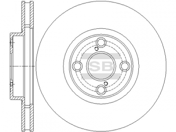 Brake Rotor SD4679 (Sangsin)