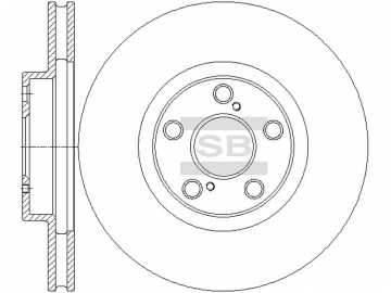 Brake Rotor SD4684 (Sangsin)