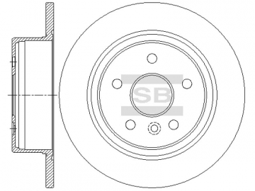 Brake Rotor SD4686 (Sangsin)