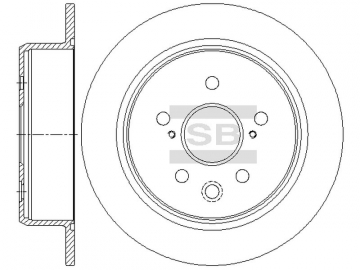 Brake Rotor SD4688 (Sangsin)