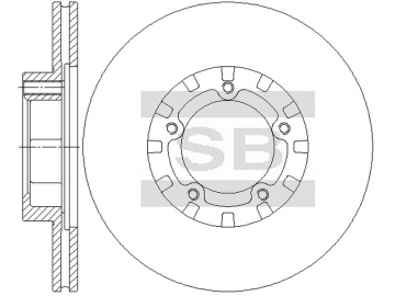 Brake Rotor SD4689 (Sangsin)