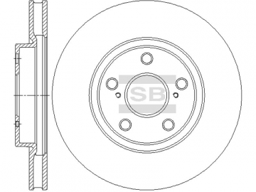 Brake Rotor SD4693 (Sangsin)
