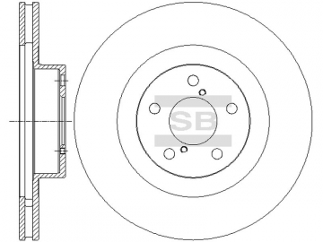 Brake Rotor SD4701 (Sangsin)
