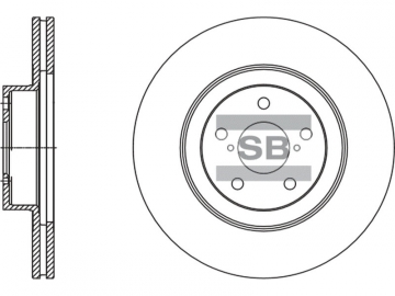 Brake Rotor SD4703 (Sangsin)