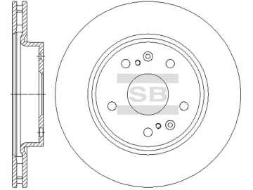 Brake Rotor SD4810 (Sangsin)