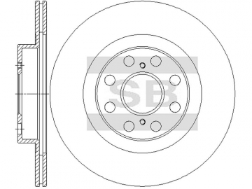 Brake Rotor SD4958 (Sangsin)