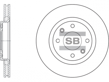 Brake Rotor SD5001 (Sangsin)