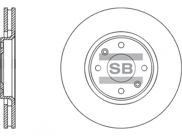 Brake Rotor SD5003 (Sangsin)