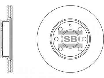 Brake Rotor SD5102 (Sangsin)