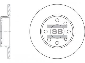 Brake Rotor SD5103 (Sangsin)