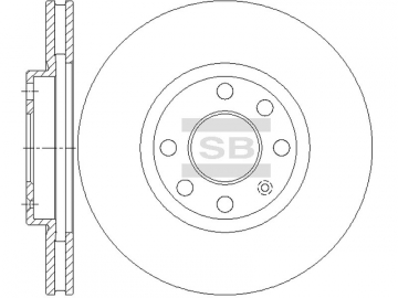 Brake Rotor SD5111 (Sangsin)