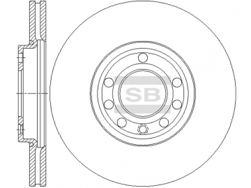 Brake Rotor SD5112 (Sangsin)