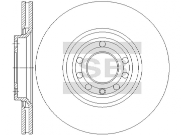 Brake Rotor SD5124 (Sangsin)