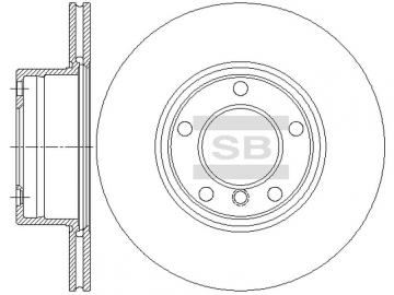 Brake Rotor SD5203 (Sangsin)