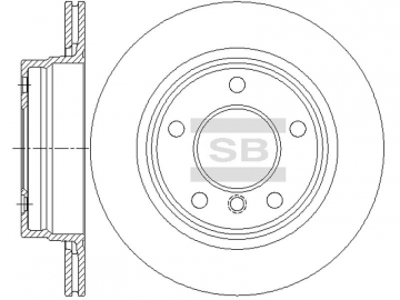 Brake Rotor SD5206 (Sangsin)