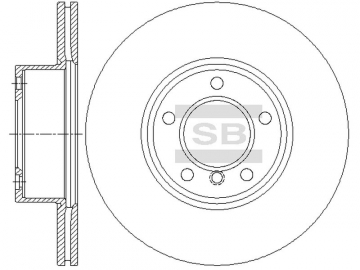 Brake Rotor SD5208 (Sangsin)