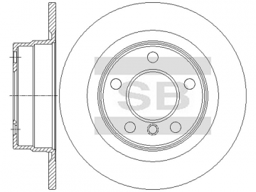 Brake Rotor SD5215 (Sangsin)