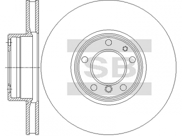 Brake Rotor SD5216 (Sangsin)