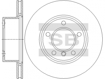Brake Rotor SD5217 (Sangsin)