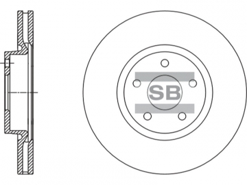 Brake Rotor SD5304 (Sangsin)