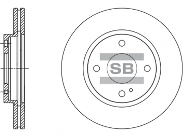 Brake Rotor SD5306 (Sangsin)