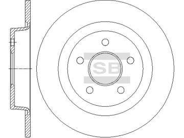 Brake Rotor SD5309 (Sangsin)