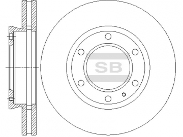 Brake Rotor SD5336 (Sangsin)