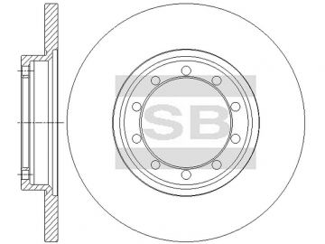 Brake Rotor SD5346 (Sangsin)