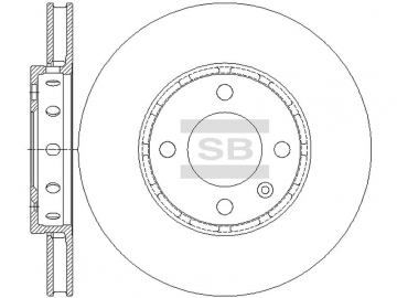 Brake Rotor SD5415 (Sangsin)