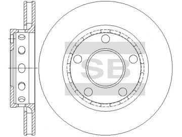 Brake Rotor SD5456 (Sangsin)