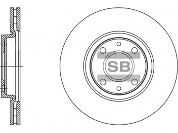 Brake Rotor SD5502 (Sangsin)