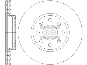 Brake Rotor SD5505 (Sangsin)