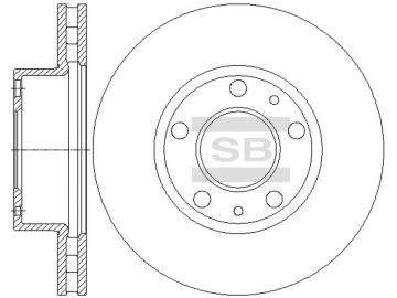 Brake Rotor SD5506 (Sangsin)