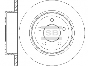 Brake Rotor SD5526 (Sangsin)