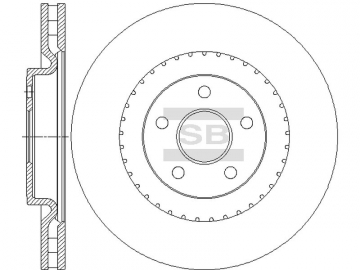 Brake Rotor SD5528 (Sangsin)