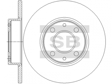 Brake Rotor SD5532 (Sangsin)