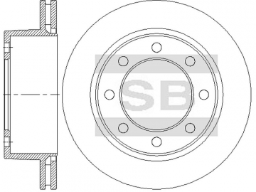 Brake Rotor SD5547 (Sangsin)