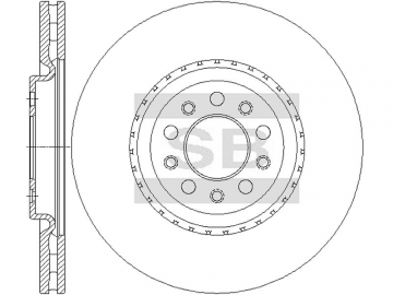 Brake Rotor SD5557 (Sangsin)
