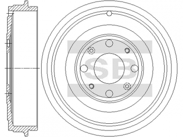 Brake Rotor SD5565 (Sangsin)