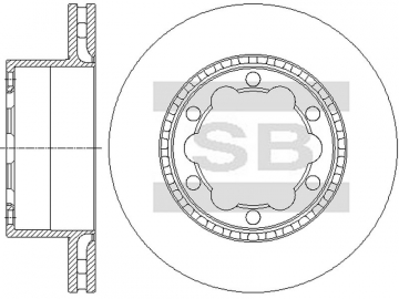 Brake Rotor SD5603 (Sangsin)