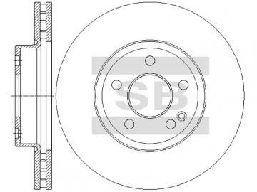Brake Rotor SD5609 (Sangsin)