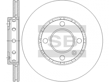 Brake Rotor SD5705 (Sangsin)