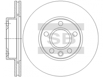 Brake Rotor SD5714 (Sangsin)